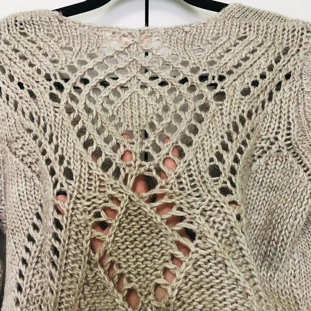 Kenar Open Knit Pullover Sweater - Picture 12 of 15